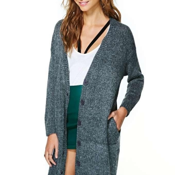 Long knit cardigan - Picture 3 of 3